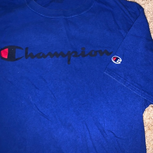 blue champion tee - Picture 2 of 3